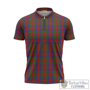 Gow Tartan Zipper Polo Shirt