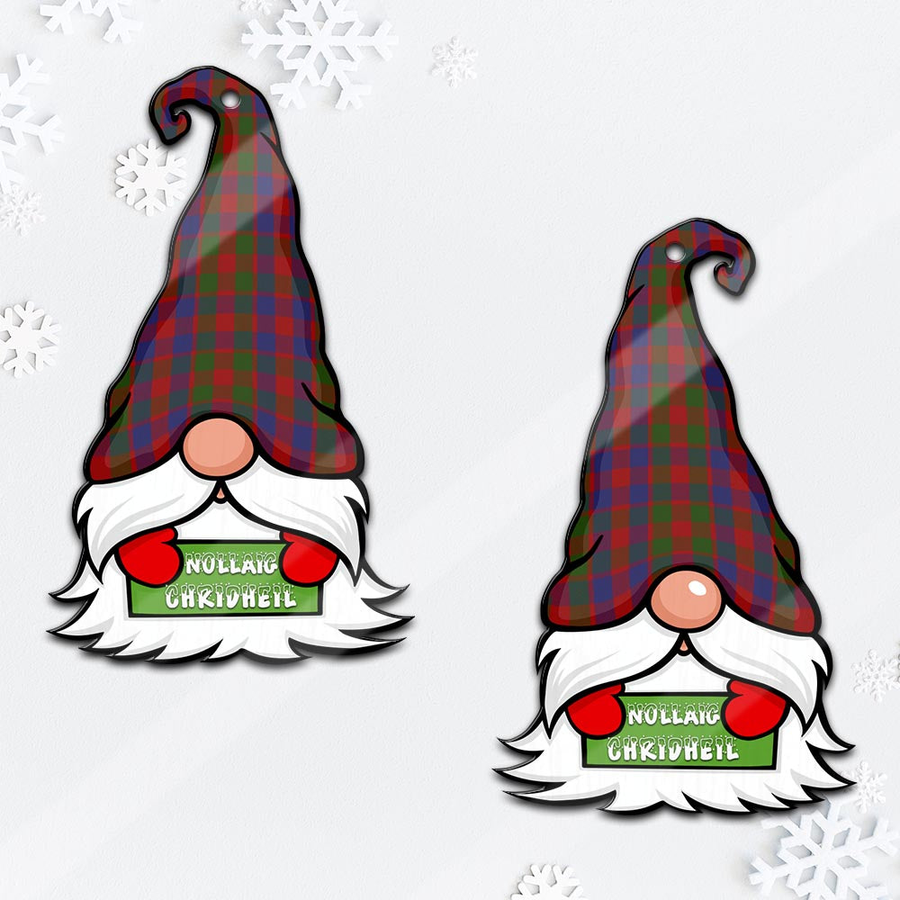 Gow Gnome Christmas Ornament with His Tartan Christmas Hat - Tartan Vibes Clothing