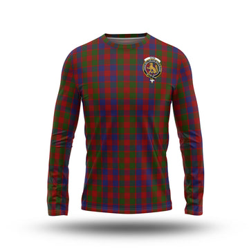 Gow Tartan Long Sleeve T-Shirt with Family Crest