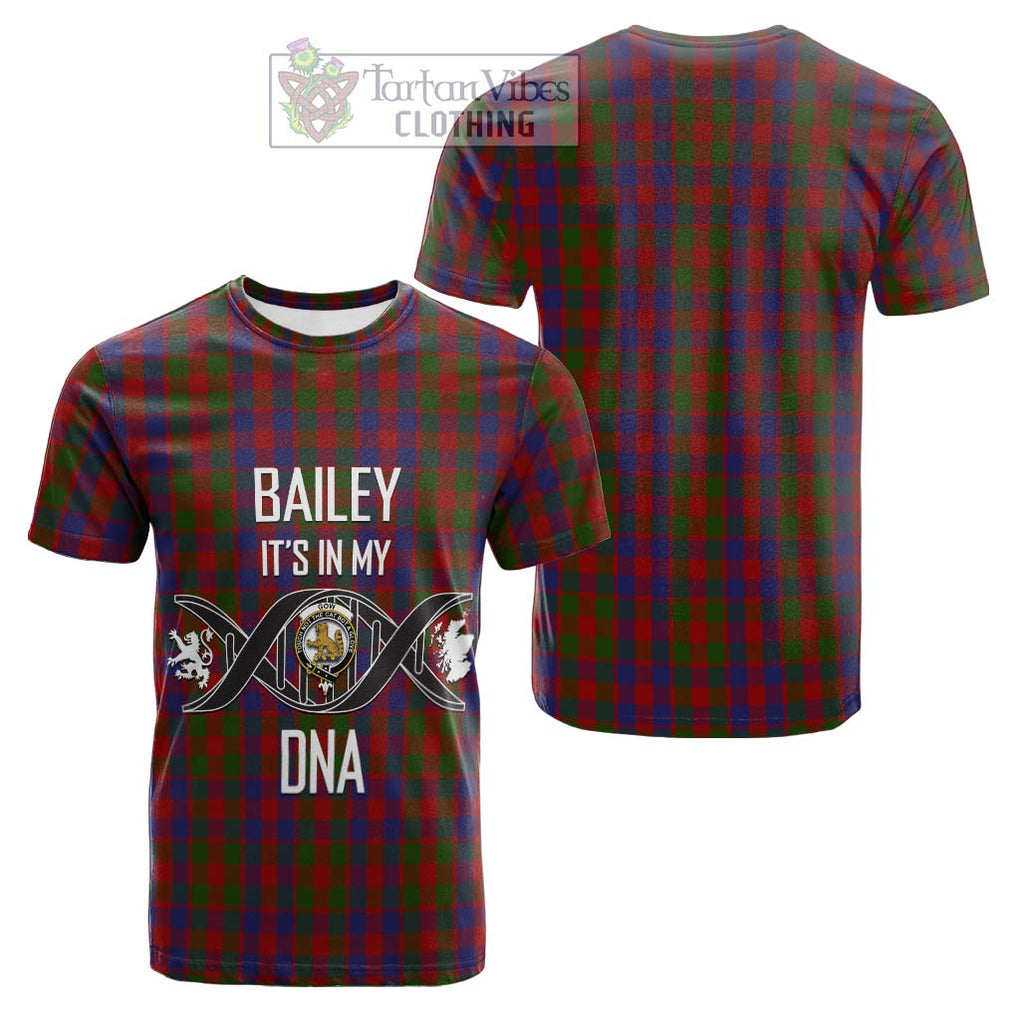 Tartan Vibes Clothing Gow Tartan Cotton T-shirt with Family Crest DNA In Me Style