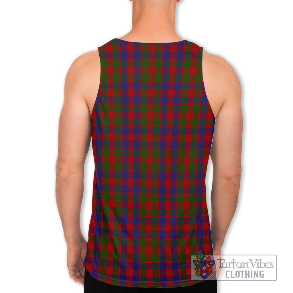 Gow Tartan Men's Tank Top with Family Crest DNA In Me Style - Tartanvibesclothing Shop