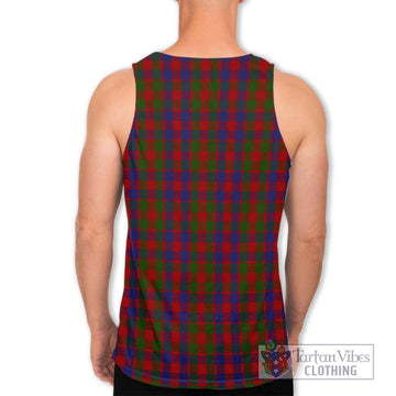 Gow Tartan Men's Tank Top with Family Crest DNA In Me Style