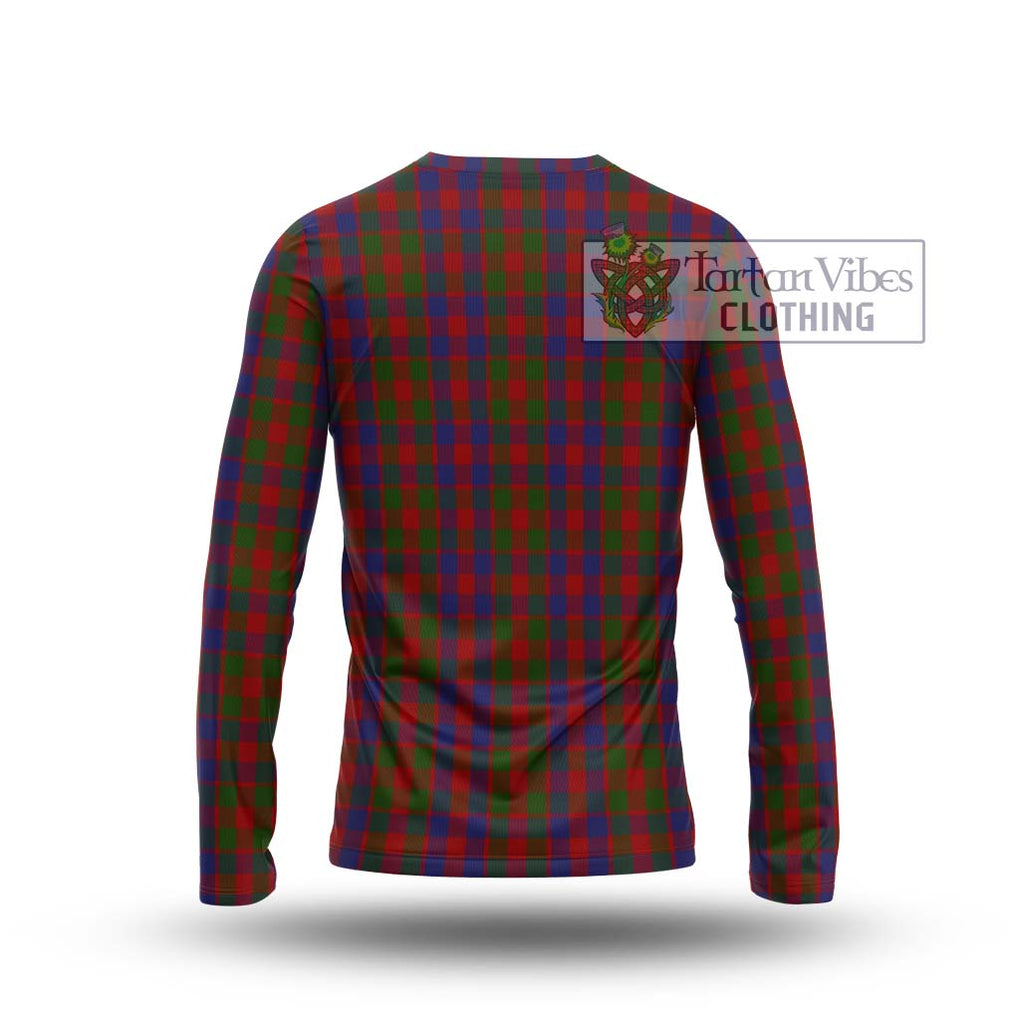 Gow Tartan Long Sleeve T-Shirt with Family Crest DNA In Me Style - Tartanvibesclothing Shop