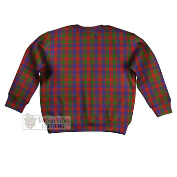 Gow Tartan Kid Ugly Sweater with Family Crest - Tartan Vibes Clothing