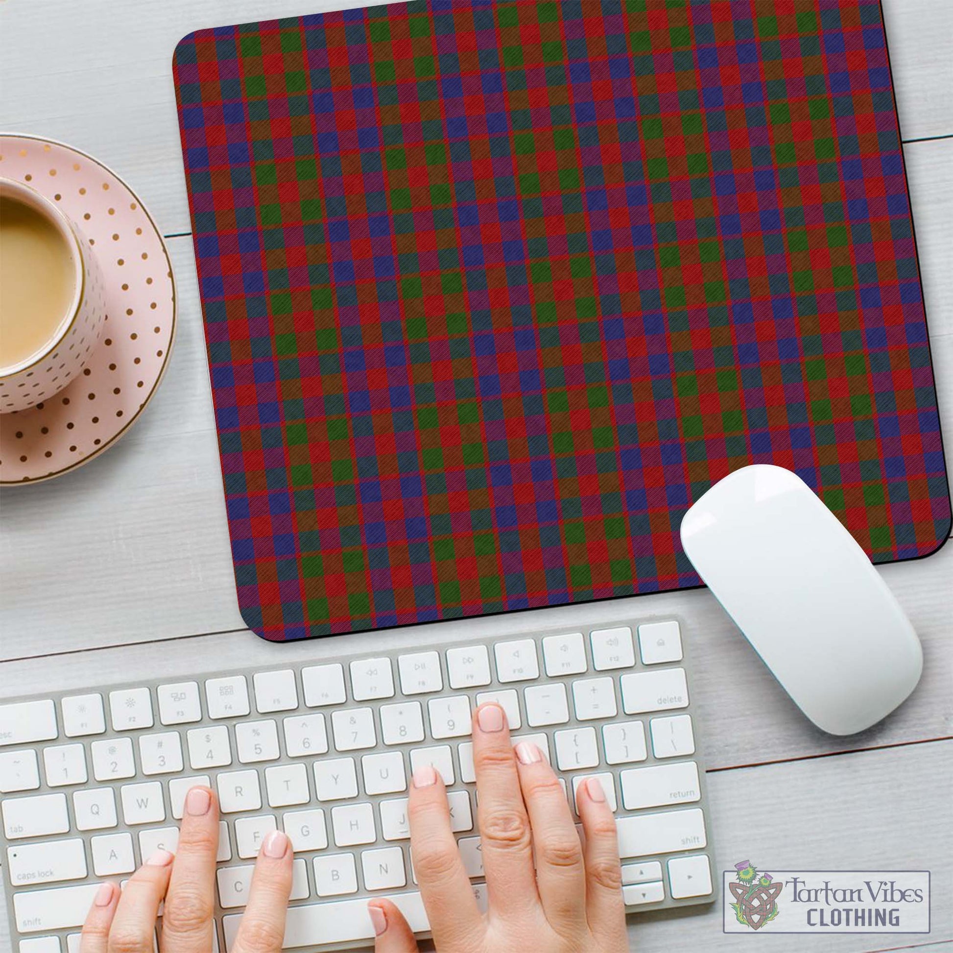 Tartan Vibes Clothing Gow Tartan Mouse Pad