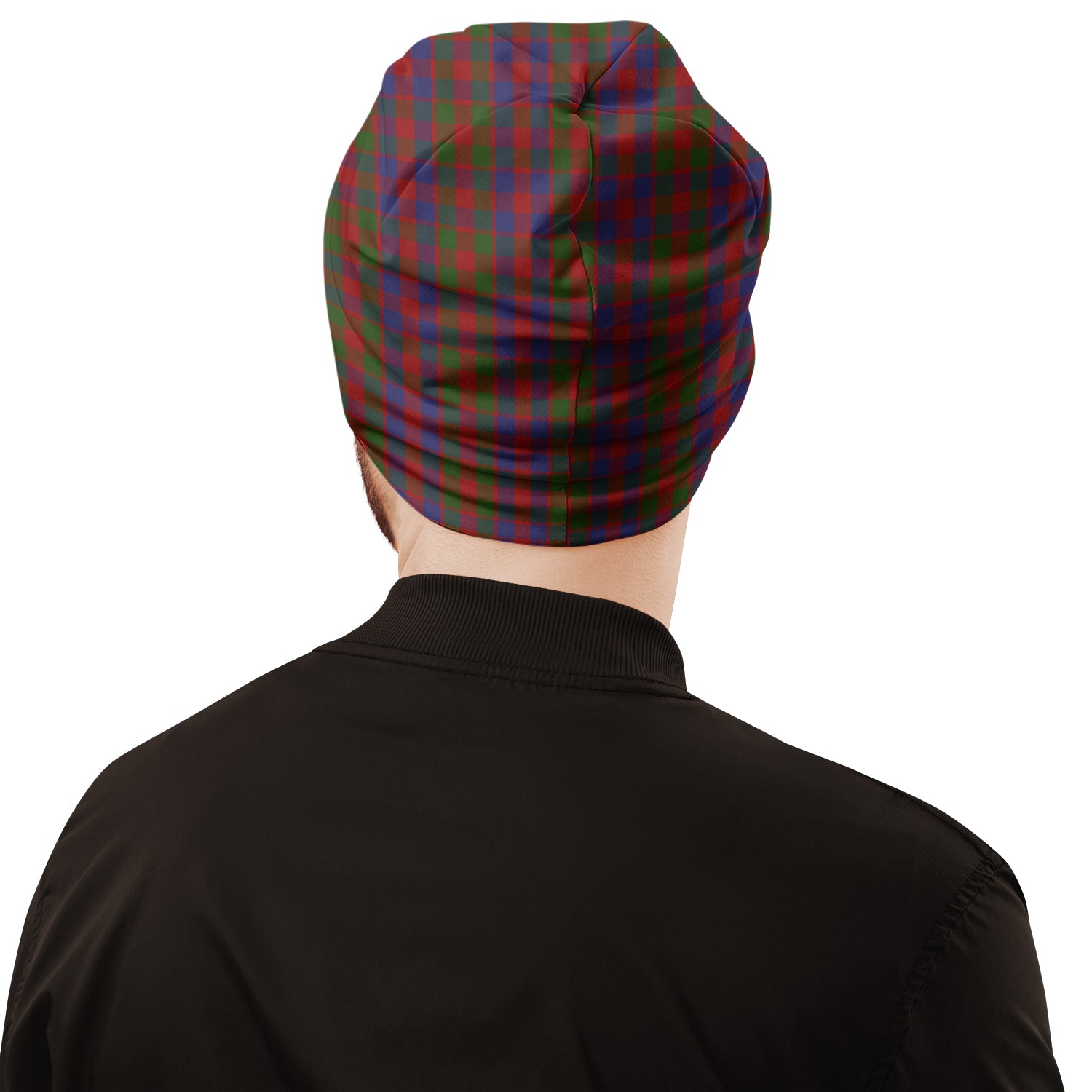 Gow Tartan Beanies Hat with Family Crest - Tartan Vibes Clothing