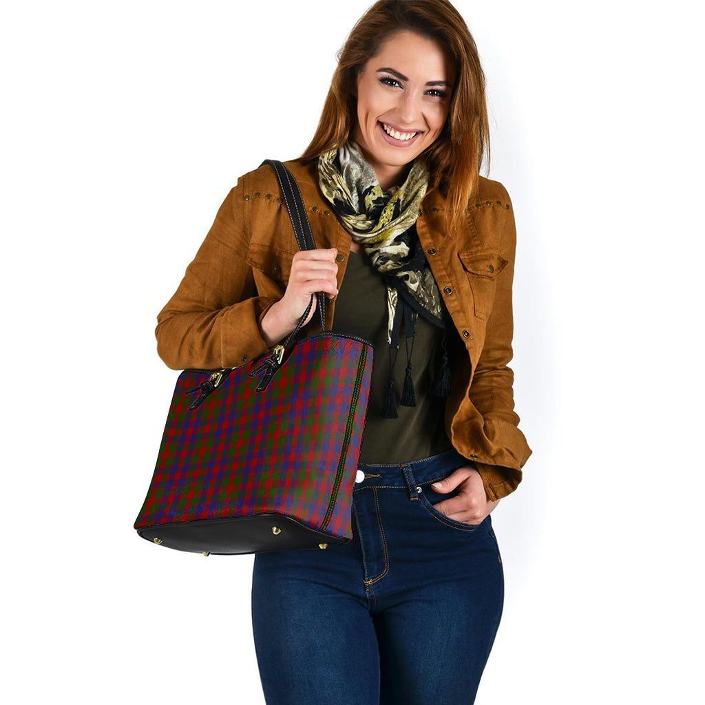 gow-tartan-leather-tote-bag