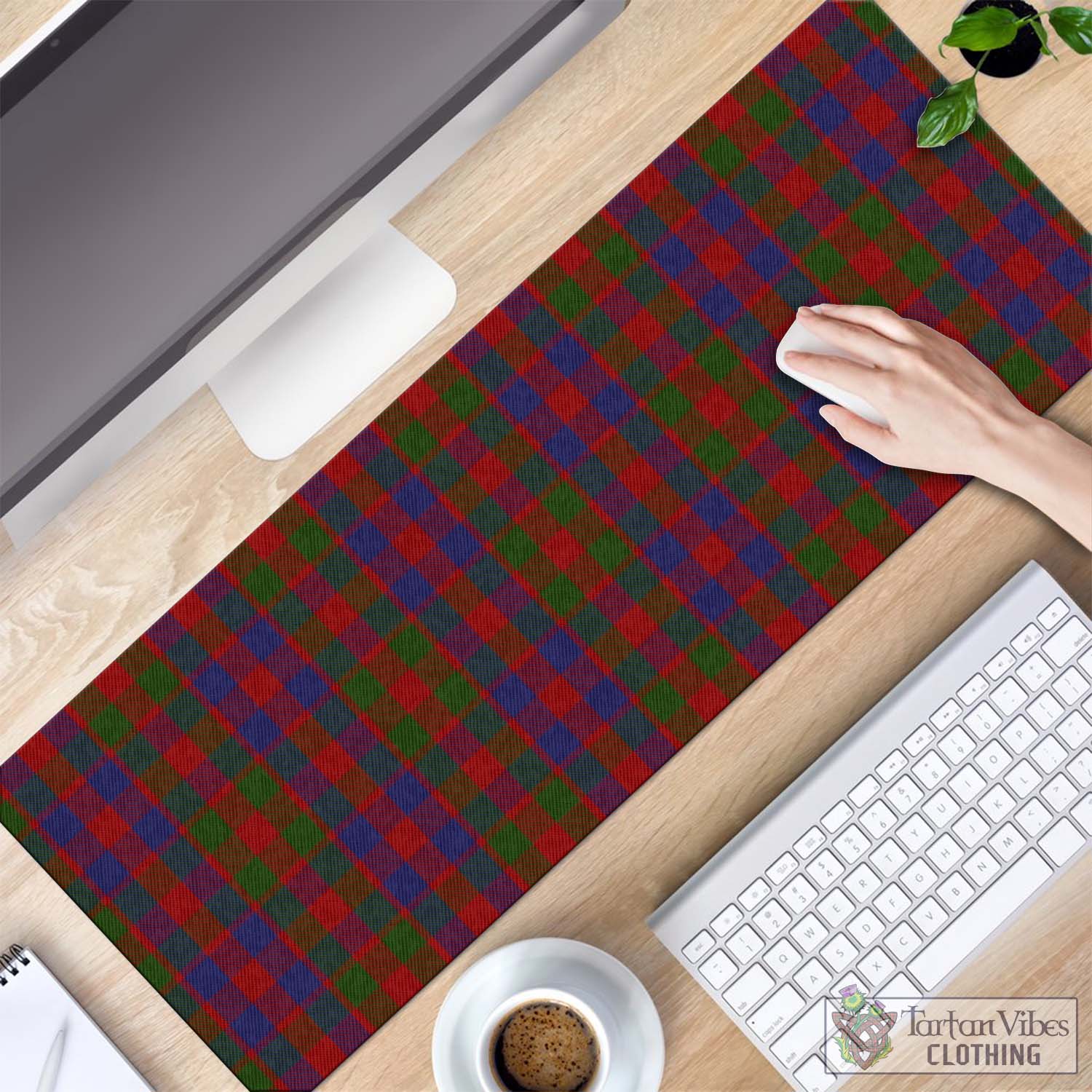 Tartan Vibes Clothing Gow Tartan Mouse Pad