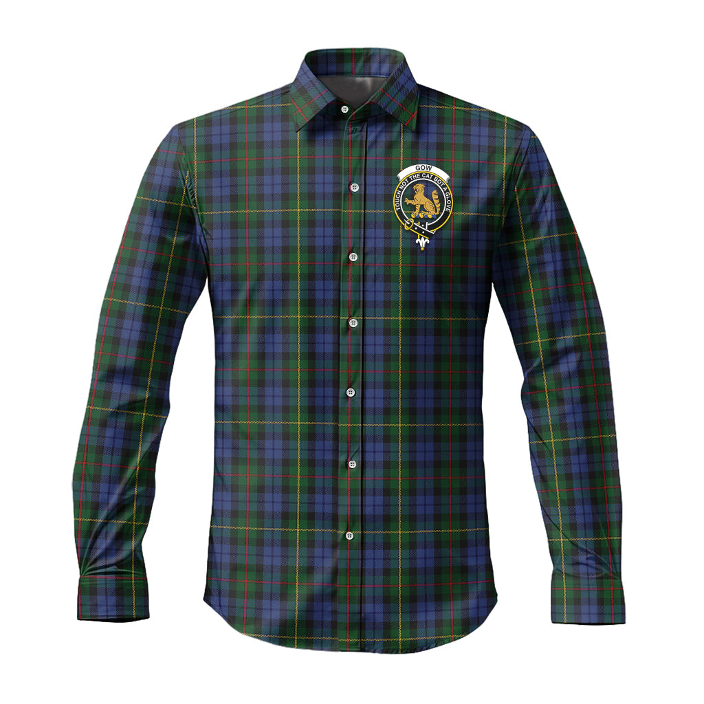 gow-hunting-tartan-long-sleeve-button-up-shirt-with-family-crest