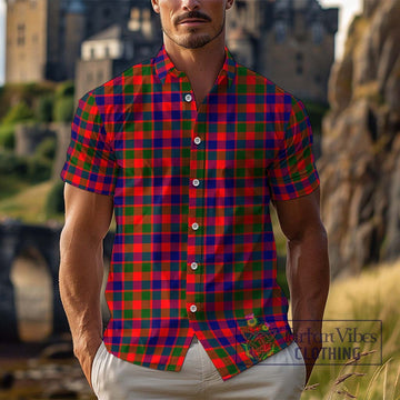 Gow Modern Tartan Cotton Hawaiian Shirt