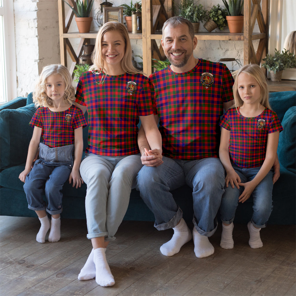 Gow Modern Tartan T-Shirt with Family Crest Kid's Shirt - Tartan Vibes Clothing