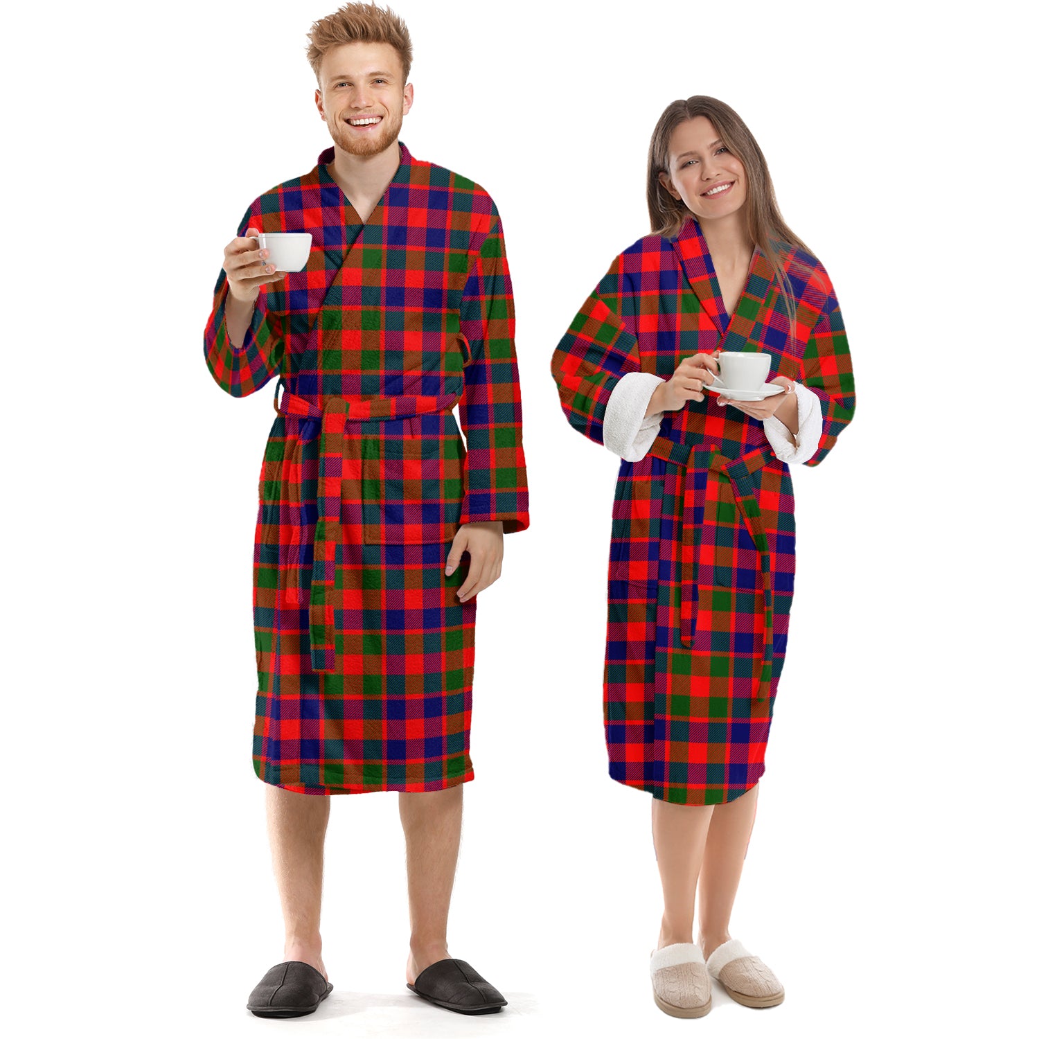 Gow Modern Tartan Bathrobe Unisex S - Tartan Vibes Clothing