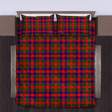 Gow Modern Tartan Quilt Bed Set