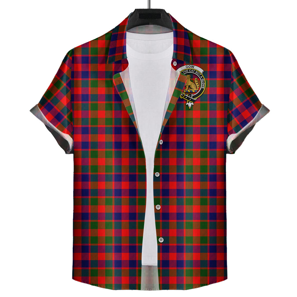 gow-modern-tartan-short-sleeve-button-down-shirt-with-family-crest