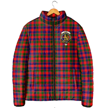 Gow Modern Tartan Padded Jacket with Family Crest