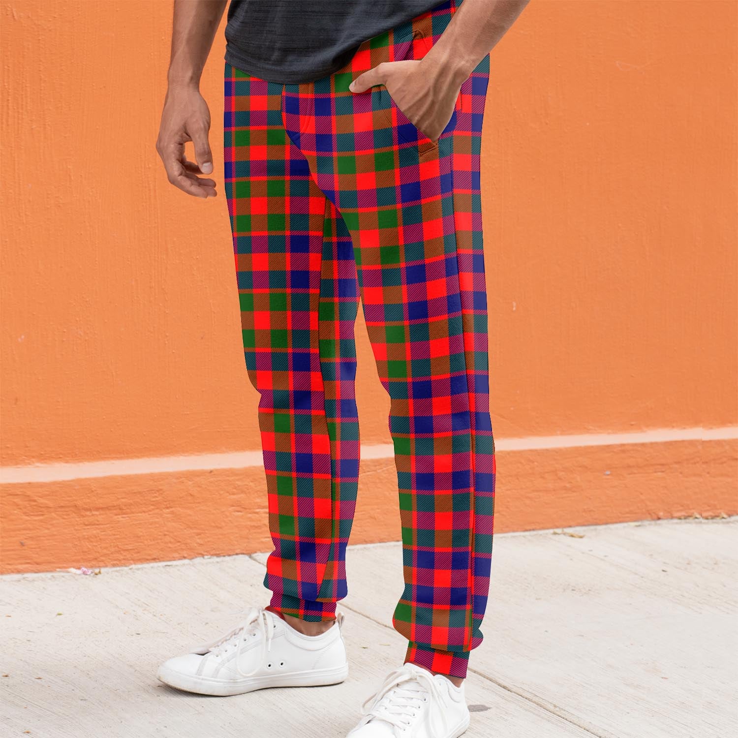 Gow Modern Tartan Joggers Pants S - Tartan Vibes Clothing