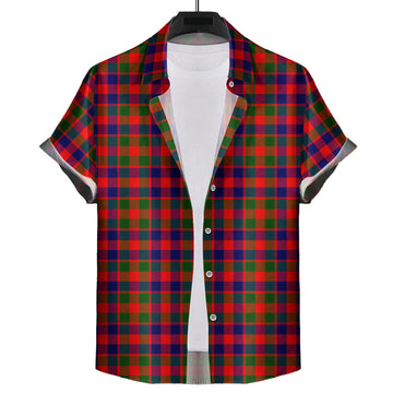 Gow Modern Tartan Short Sleeve Button Down Shirt