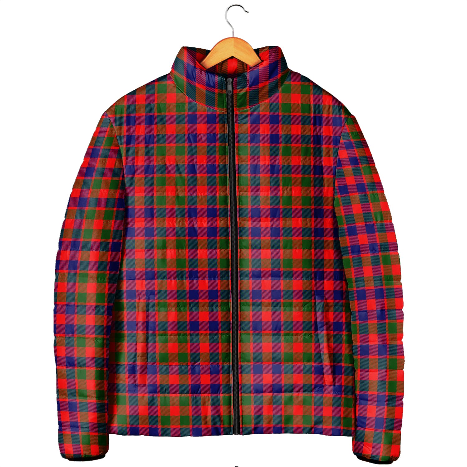 Gow Modern Tartan Padded Jacket Men's Padded Jacket - Tartan Vibes Clothing