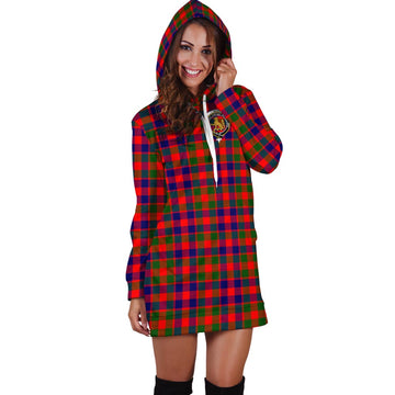 Gow Modern Tartan Hoodie Dress with Family Crest