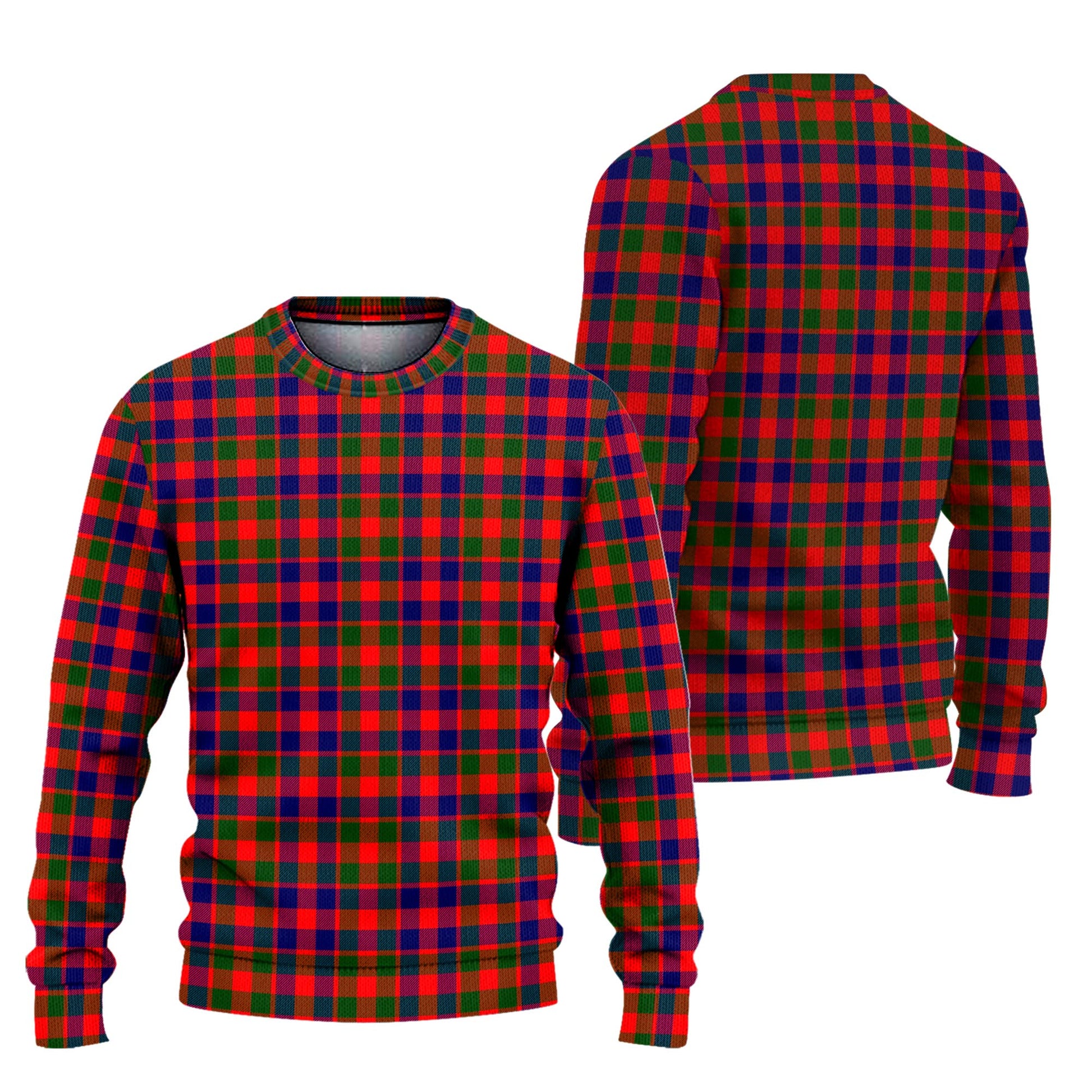 Gow Modern Tartan Knitted Sweater Unisex - Tartanvibesclothing