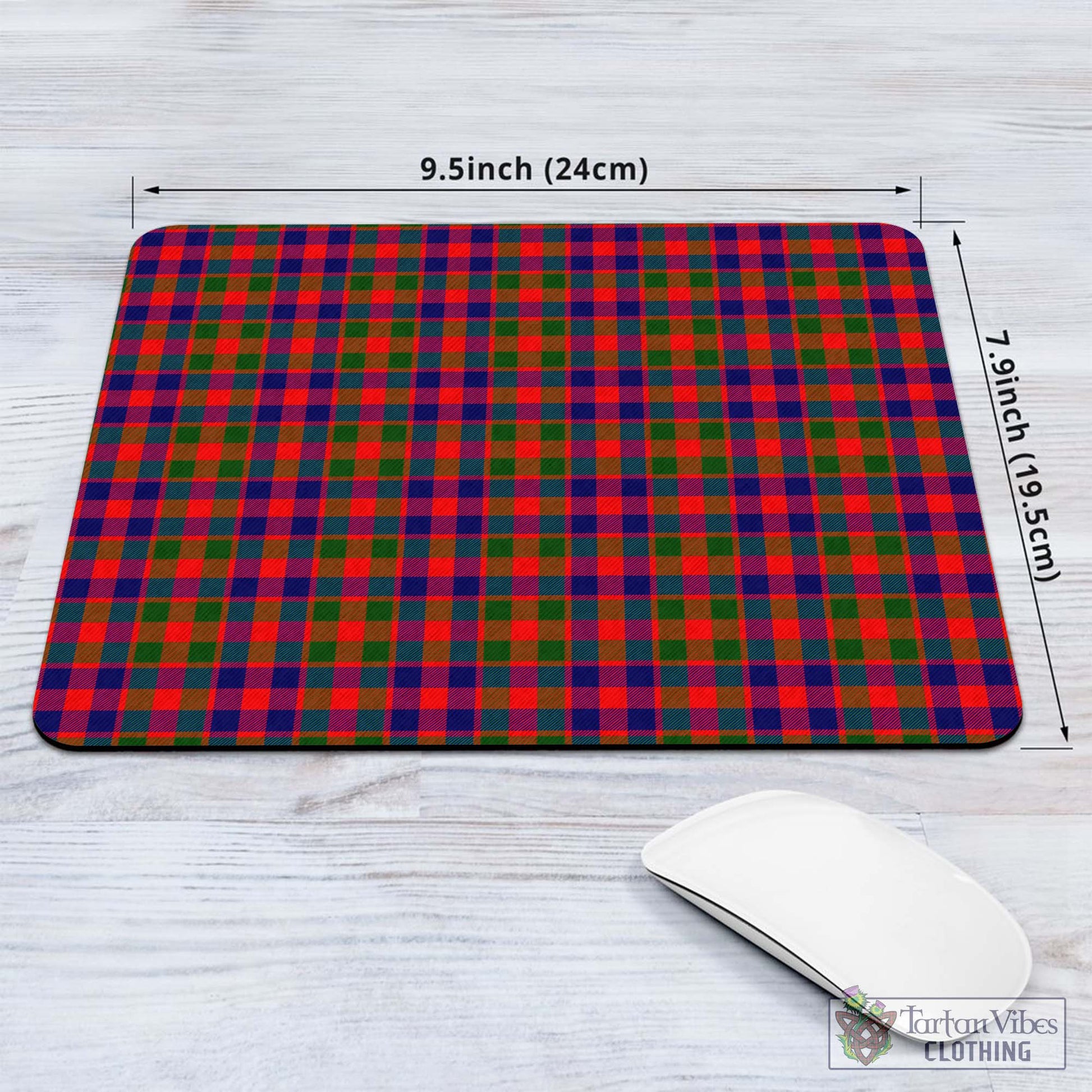 Tartan Vibes Clothing Gow Modern Tartan Mouse Pad