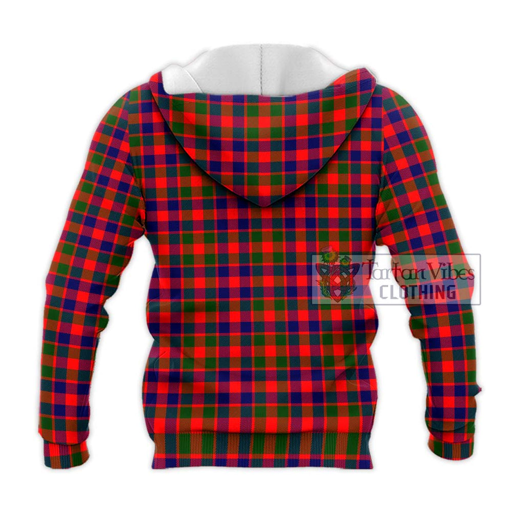 Gow Modern Tartan Knitted Hoodie with Family Crest DNA In Me Style - Tartanvibesclothing Shop