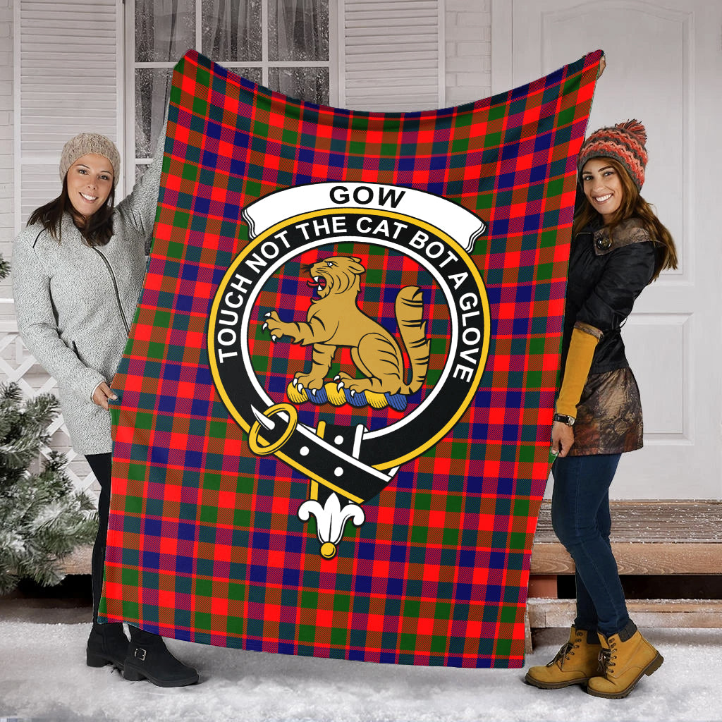 gow-modern-tartab-blanket-with-family-crest