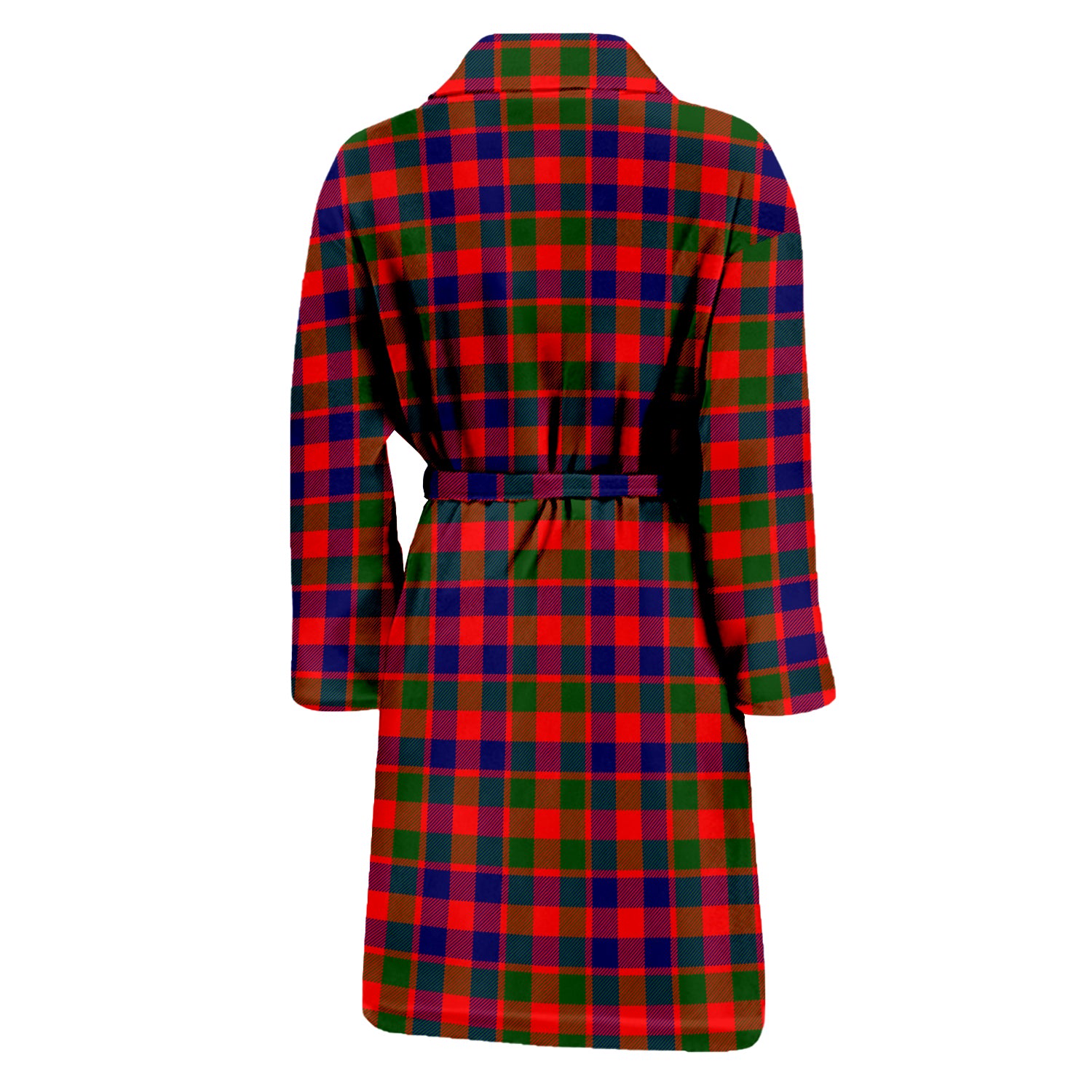 Gow Modern Tartan Bathrobe with Family Crest - Tartan Vibes Clothing