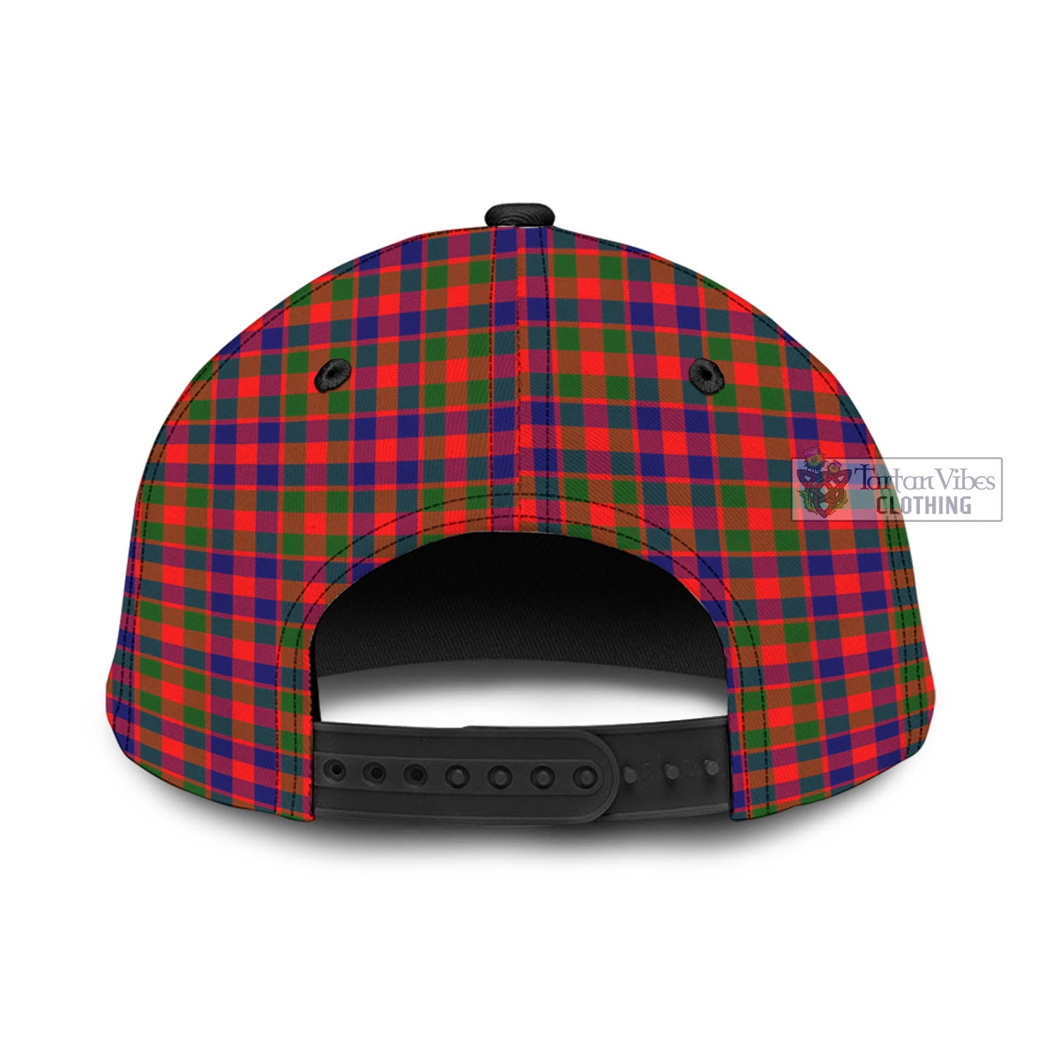 Tartan Vibes Clothing Gow Modern Tartan Classic Cap with Family Crest In Me Style