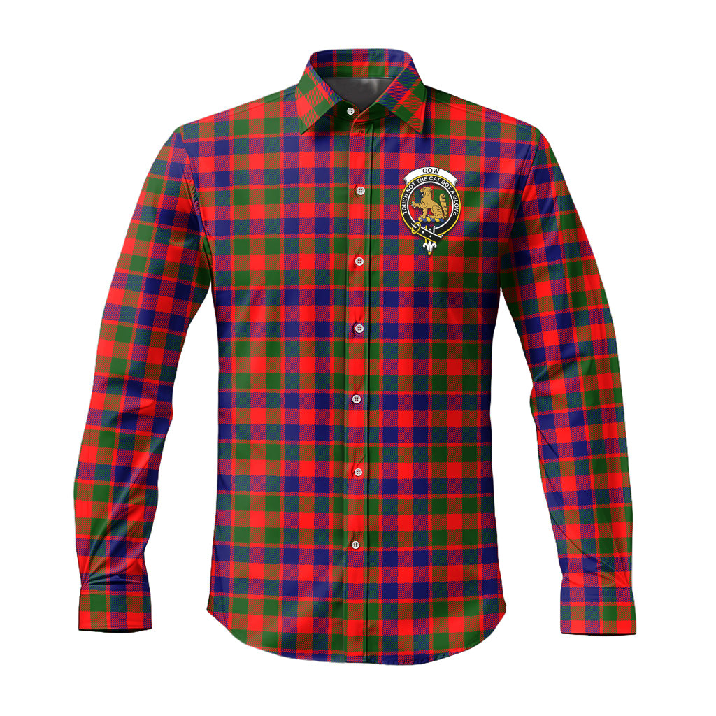 gow-modern-tartan-long-sleeve-button-up-shirt-with-family-crest