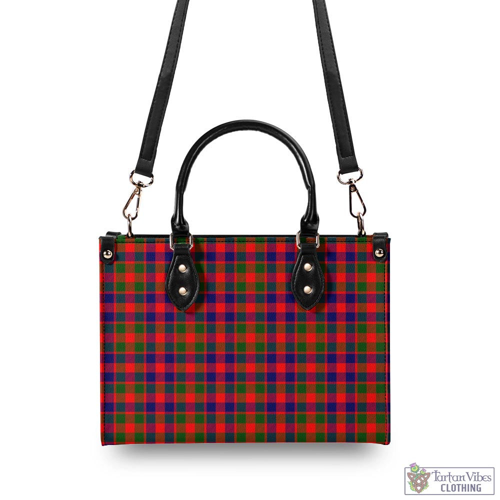 Tartan Vibes Clothing Gow Modern Tartan Luxury Leather Handbags