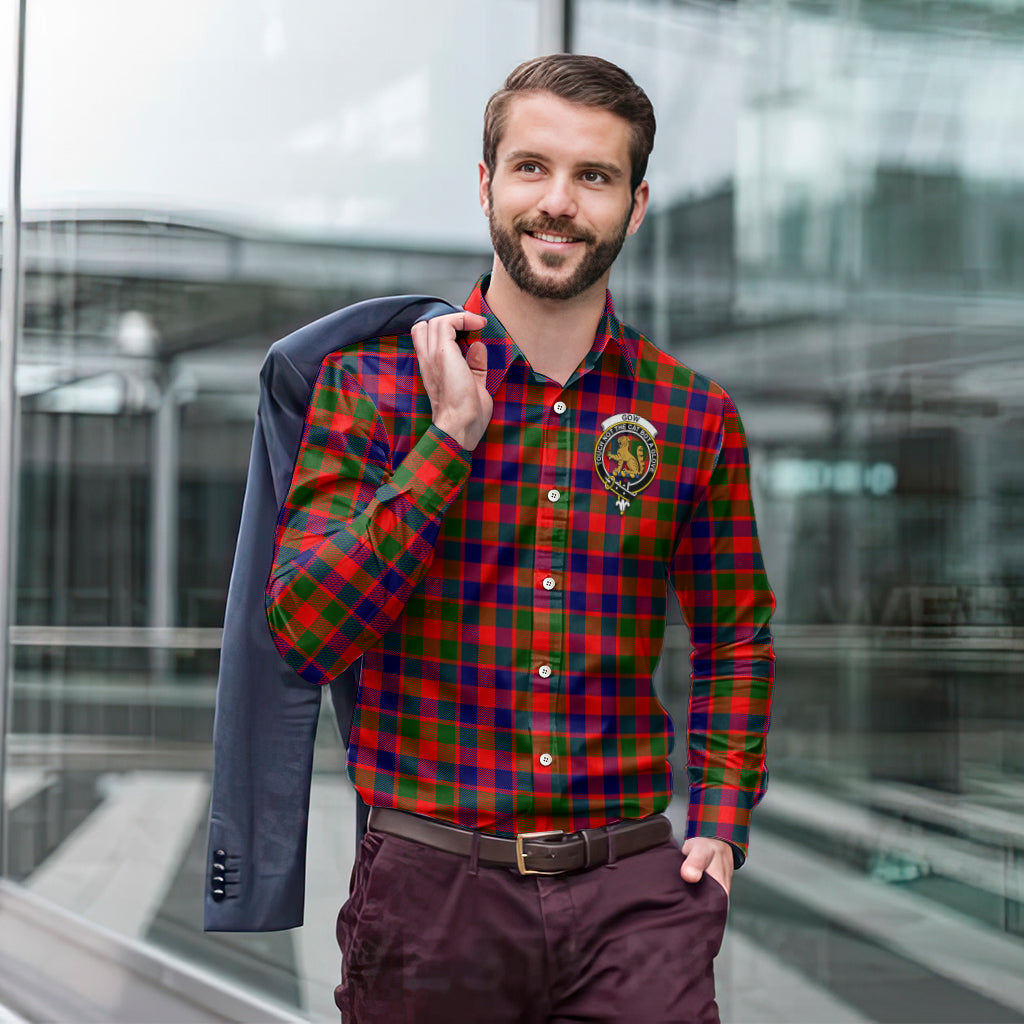 gow-modern-tartan-long-sleeve-button-up-shirt-with-family-crest