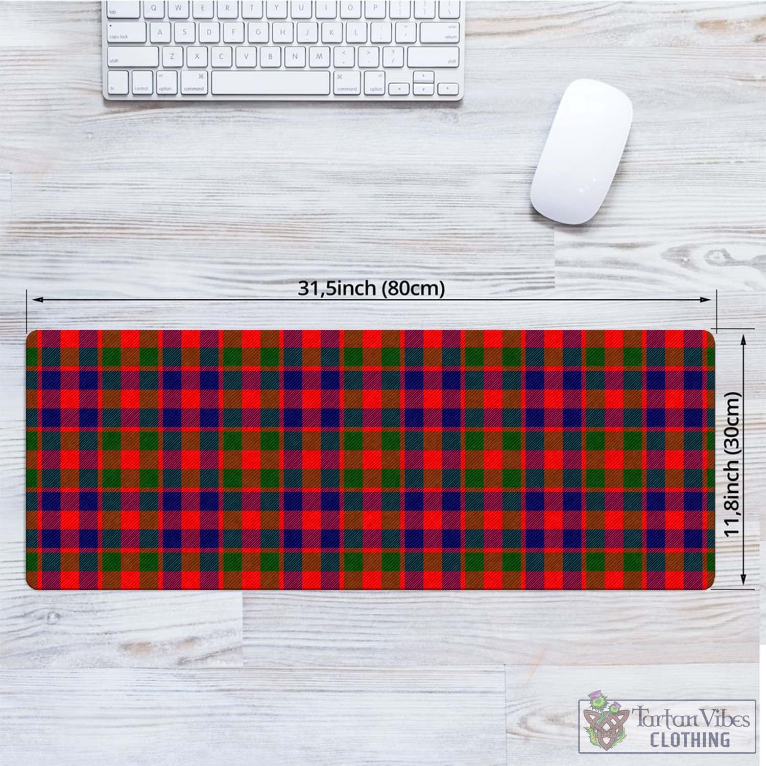 Tartan Vibes Clothing Gow Modern Tartan Mouse Pad