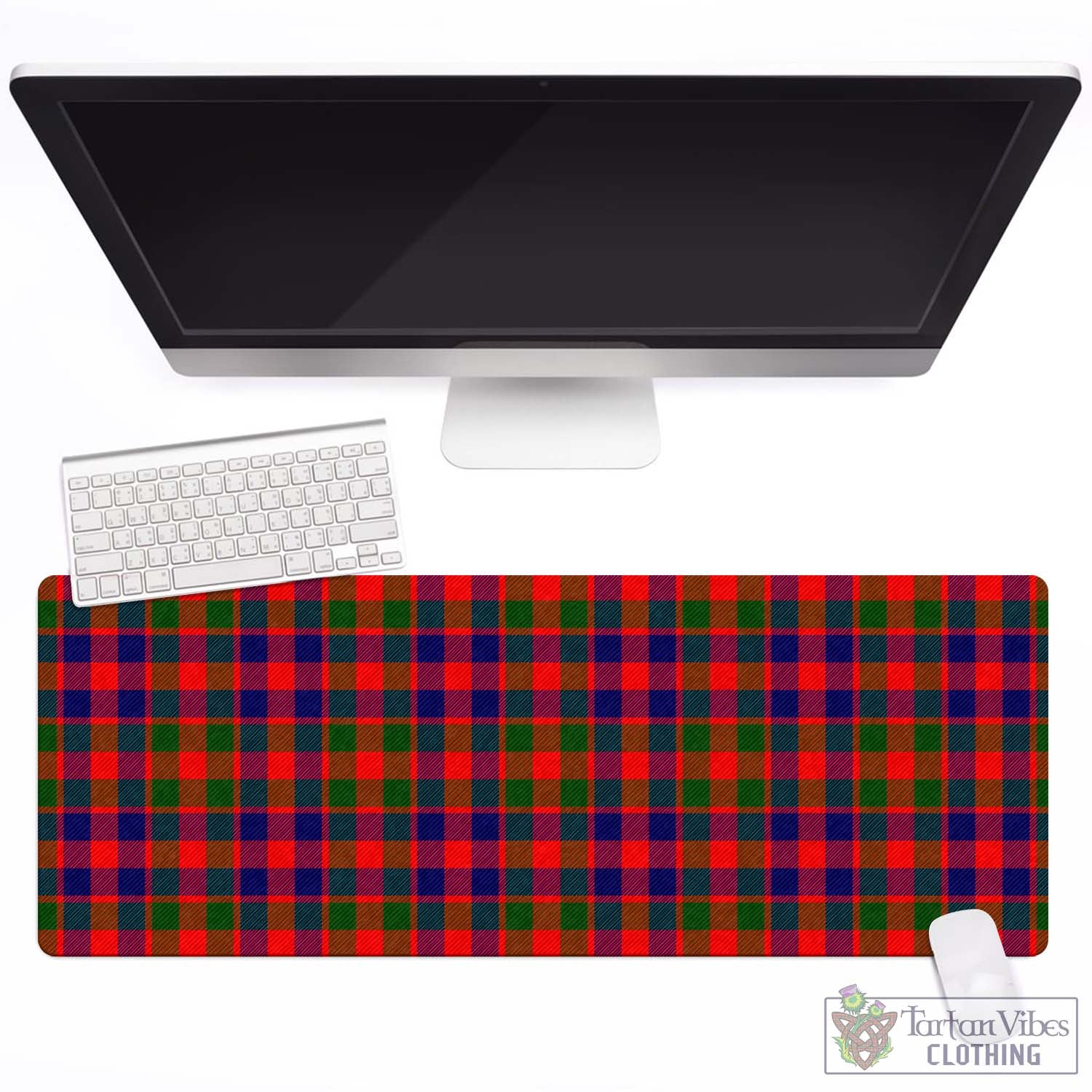 Tartan Vibes Clothing Gow Modern Tartan Mouse Pad