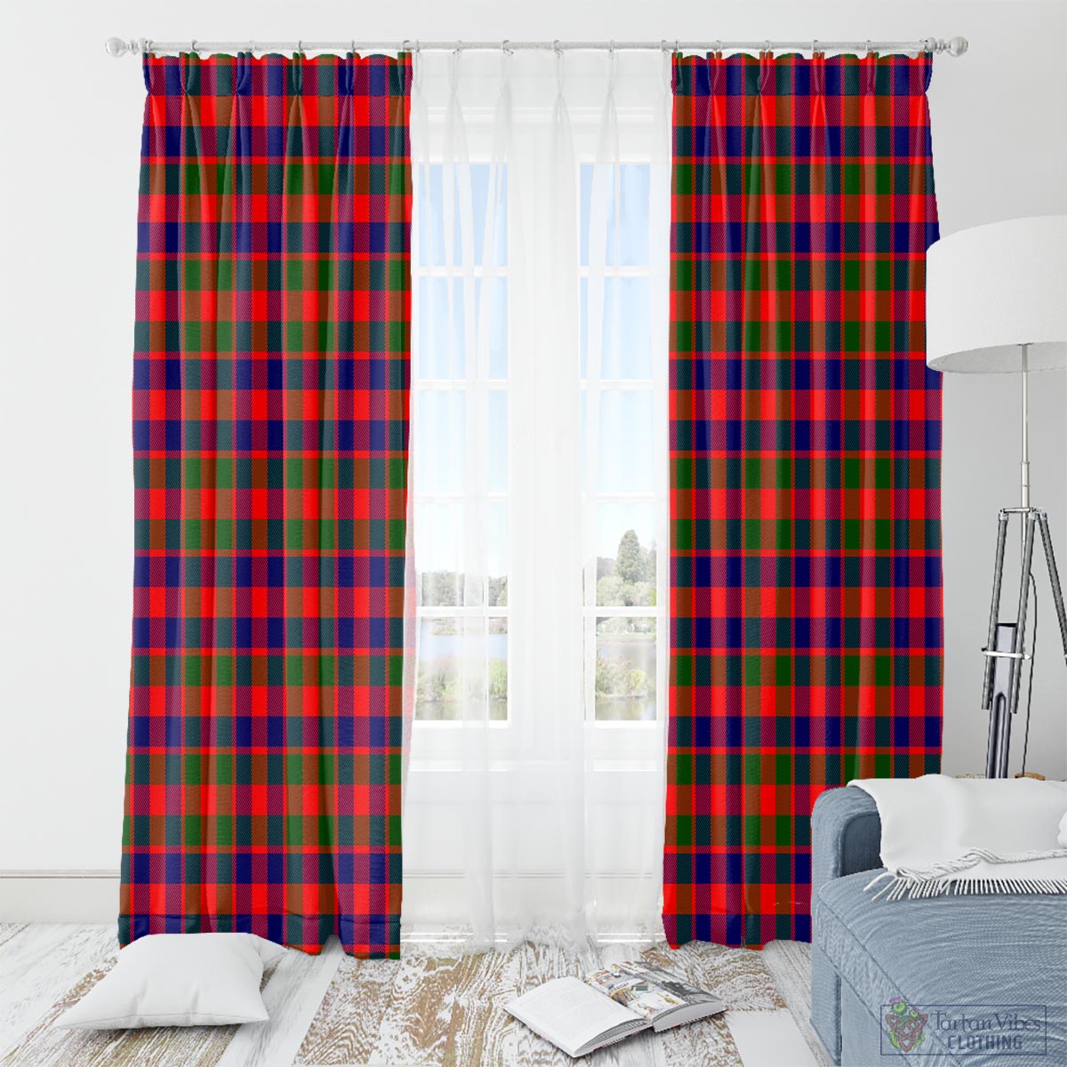 Gow Modern Tartan Window Curtain