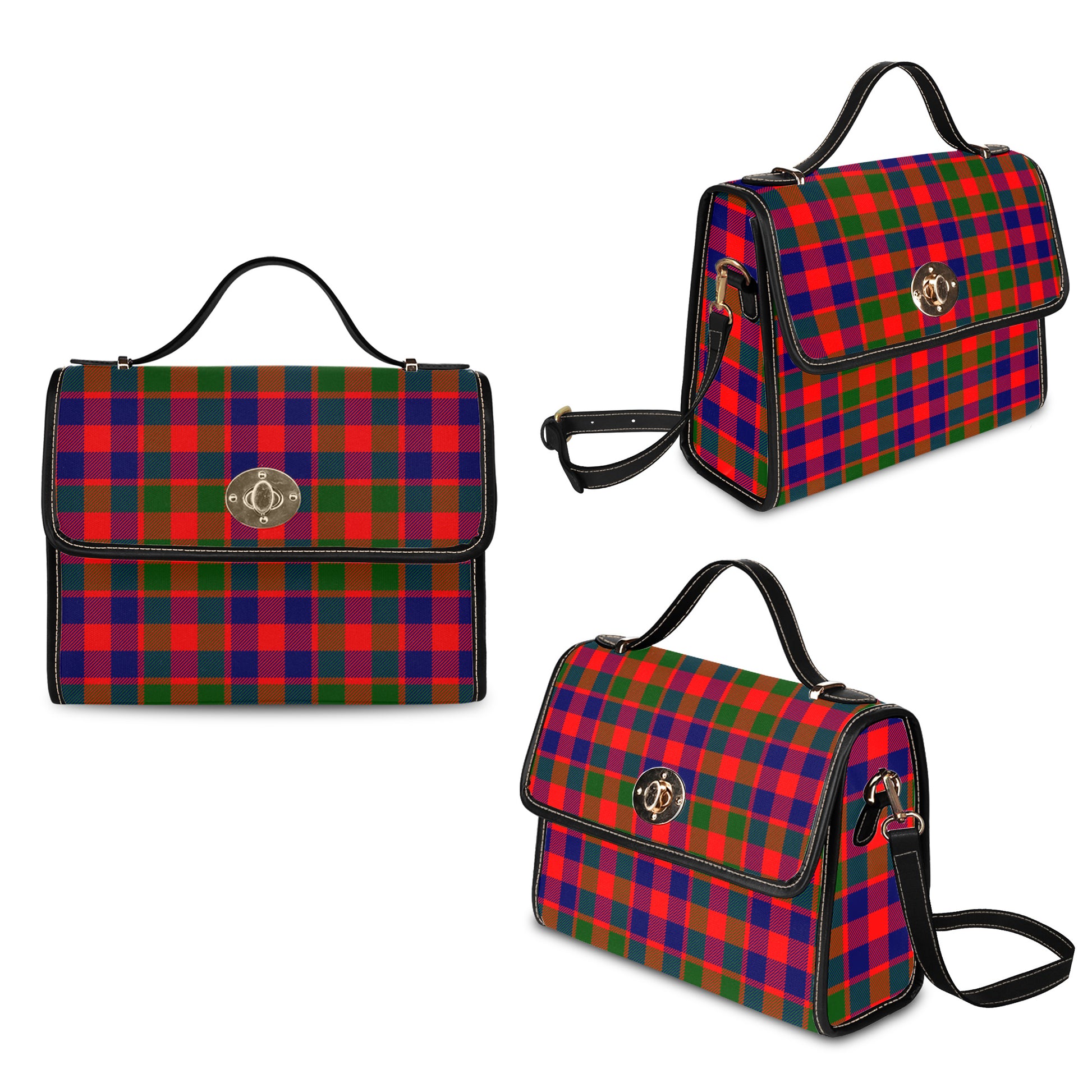 gow-of-skeoch-tartan-leather-strap-waterproof-canvas-bag