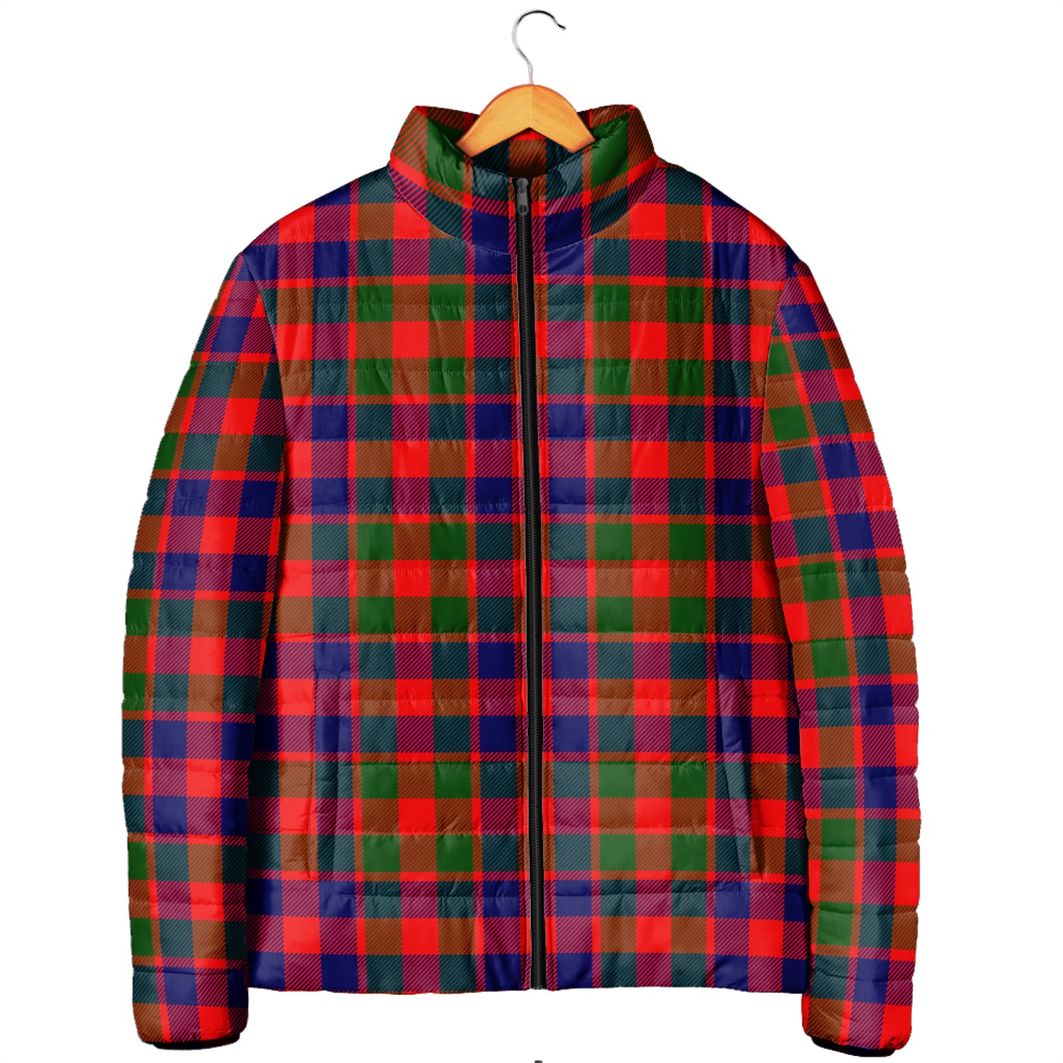 Gow of Skeoch Tartan Padded Jacket Men's Padded Jacket - Tartan Vibes Clothing