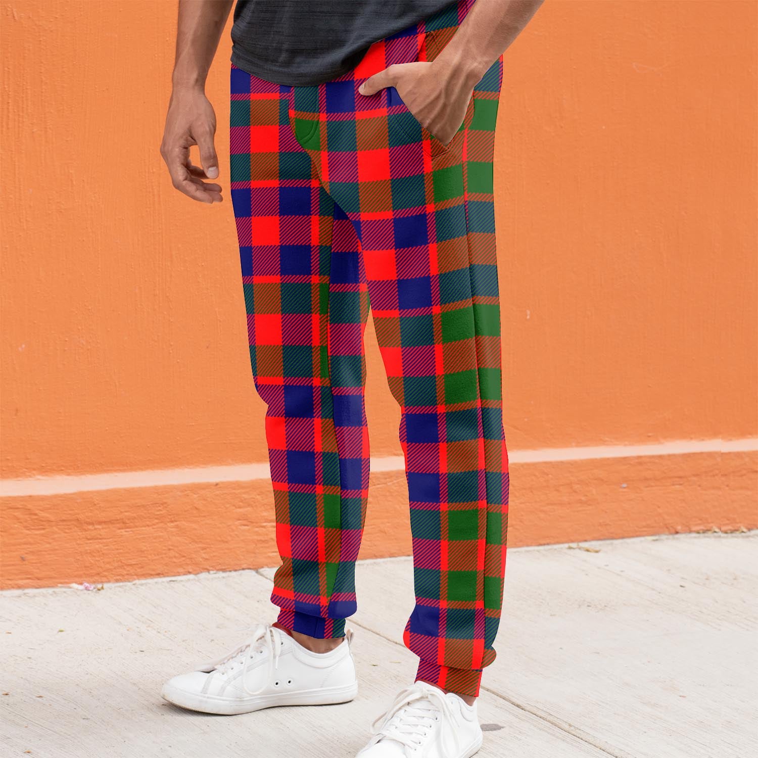 Gow of Skeoch Tartan Joggers Pants S - Tartan Vibes Clothing