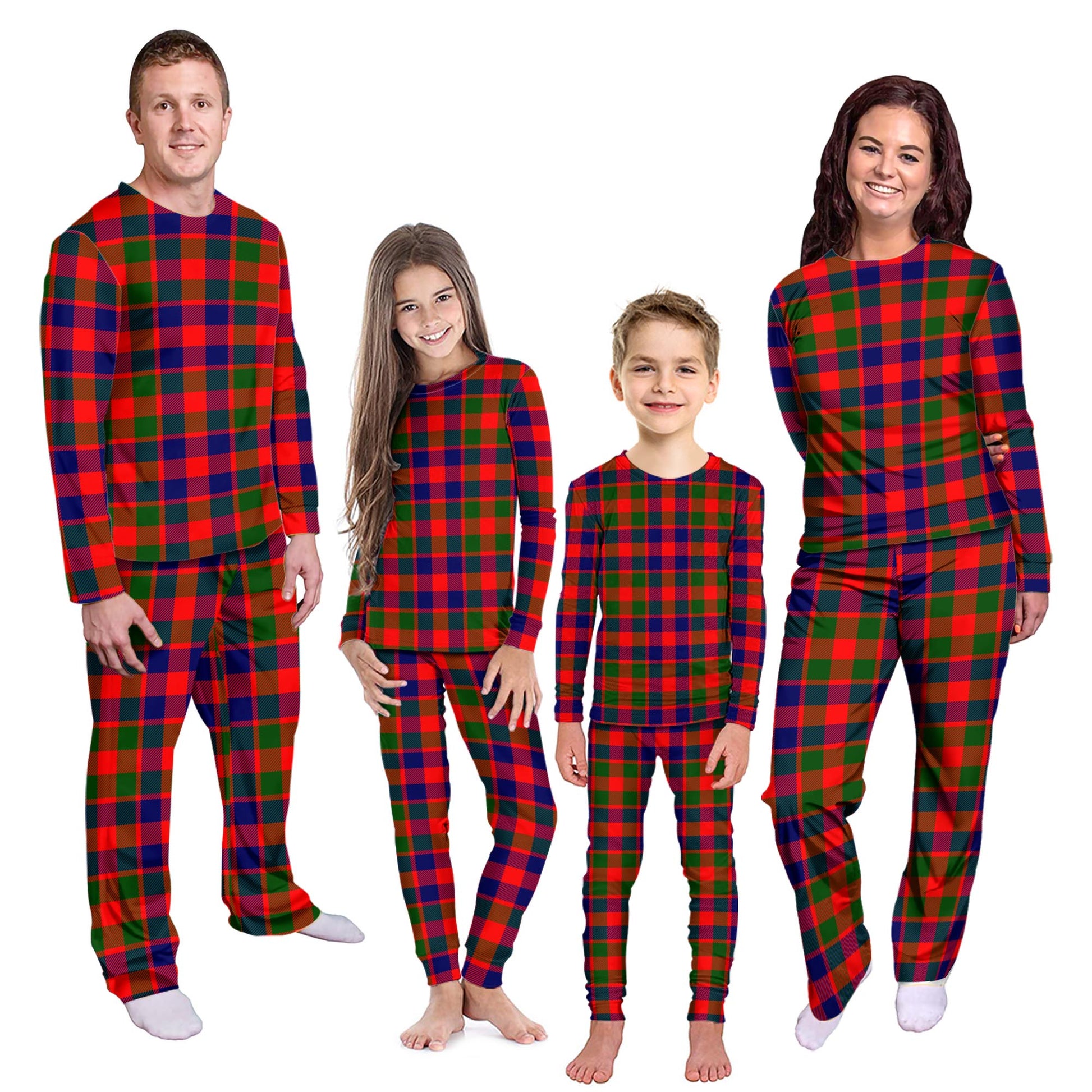 Gow of Skeoch Tartan Pajamas Family Set Kid - Tartan Vibes Clothing