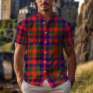 Gow of Skeoch Tartan Cotton Hawaiian Shirt