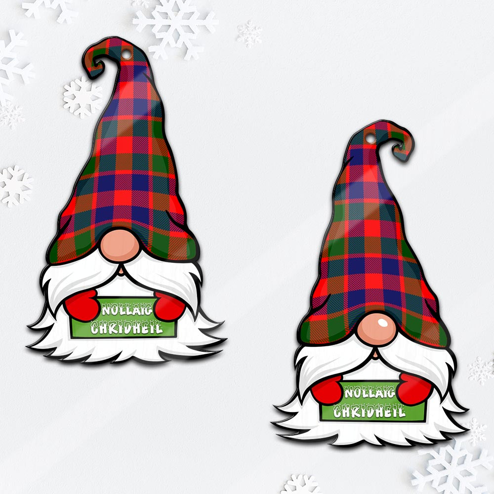 Gow of Skeoch Gnome Christmas Ornament with His Tartan Christmas Hat - Tartan Vibes Clothing