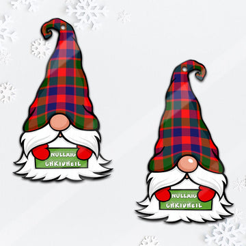 Gow of Skeoch Gnome Christmas Ornament with His Tartan Christmas Hat