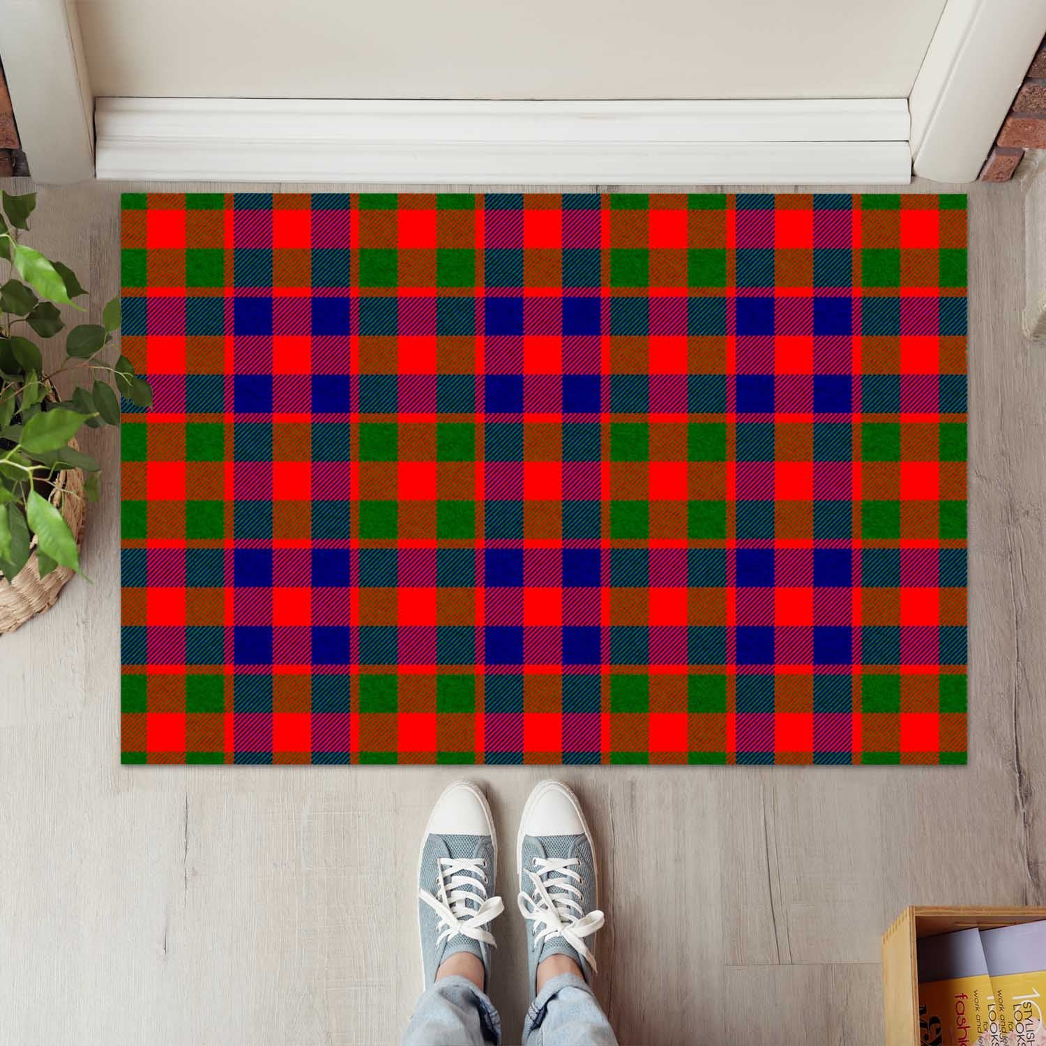 Gow of Skeoch Tartan Door Mat - Tartanvibesclothing