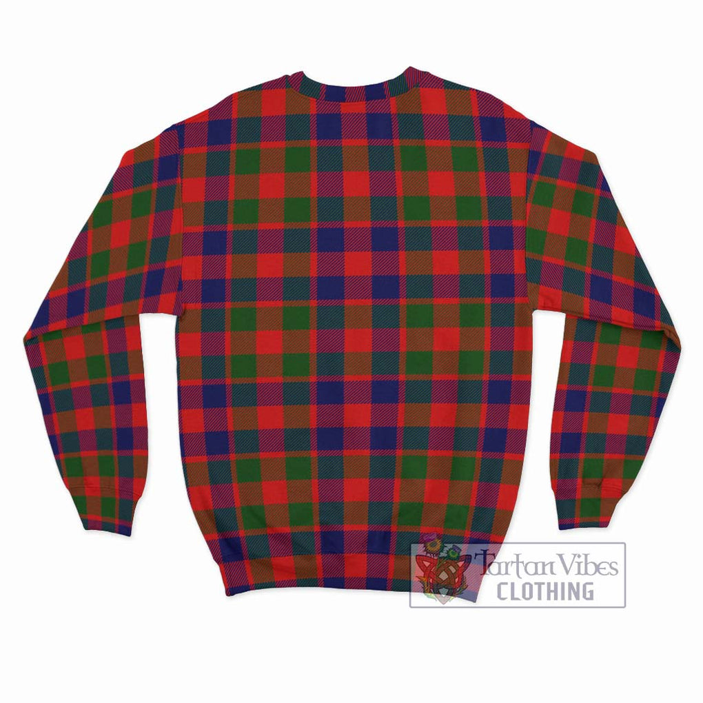 Gow of Skeoch Tartan Sweatshirt with Family Crest DNA In Me Style - Tartanvibesclothing Shop