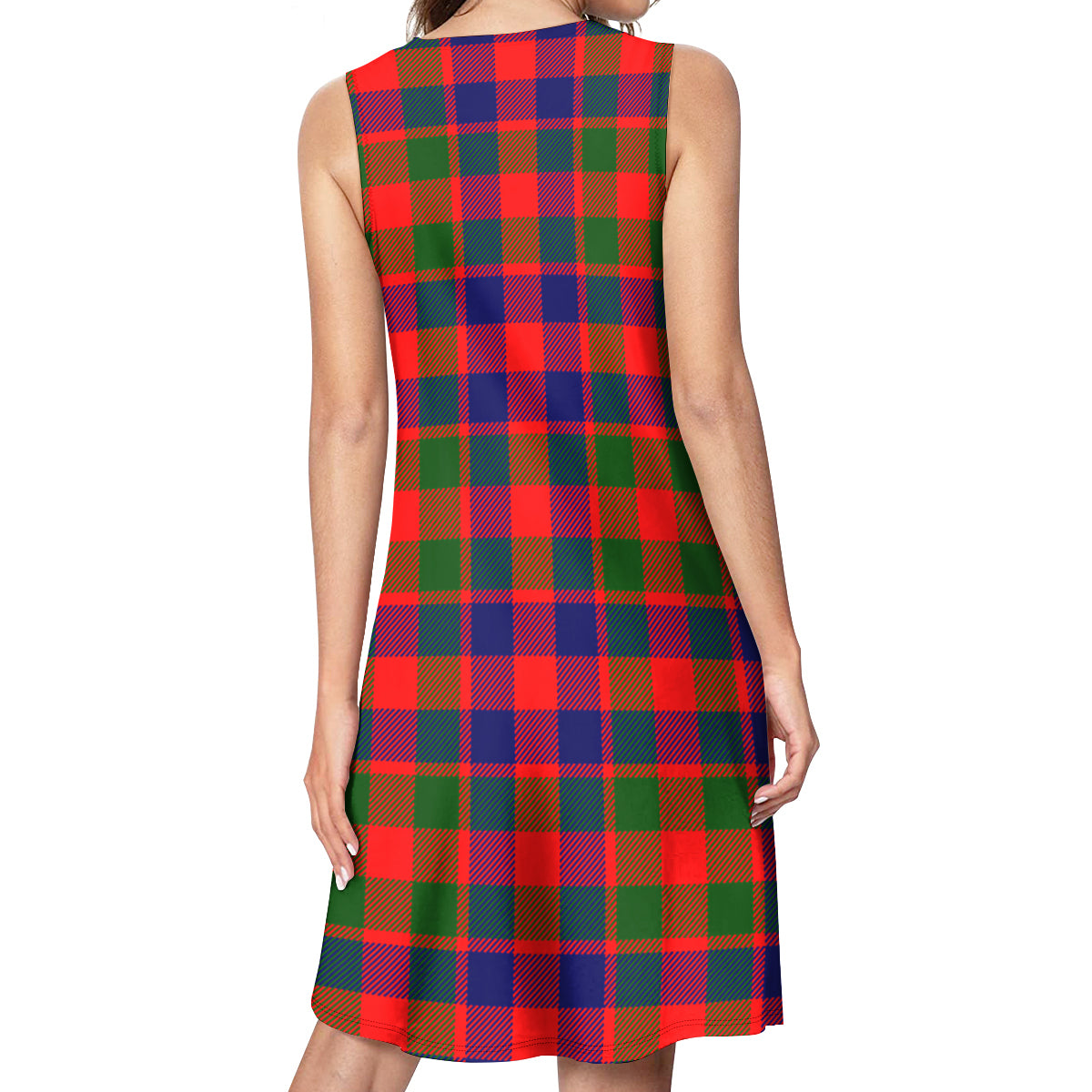 Gow of Skeoch Tartan Womens Casual Dresses - Tartanvibesclothing