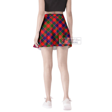 Gow of Skeoch Tartan Women's Plated Mini Skirt