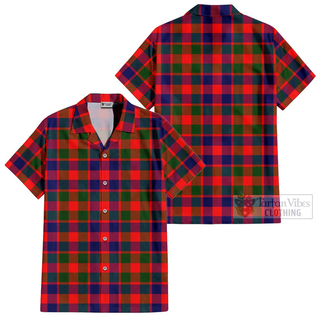 Gow of Skeoch Tartan Cotton Hawaiian Shirt Kid - Tartanvibesclothing Shop