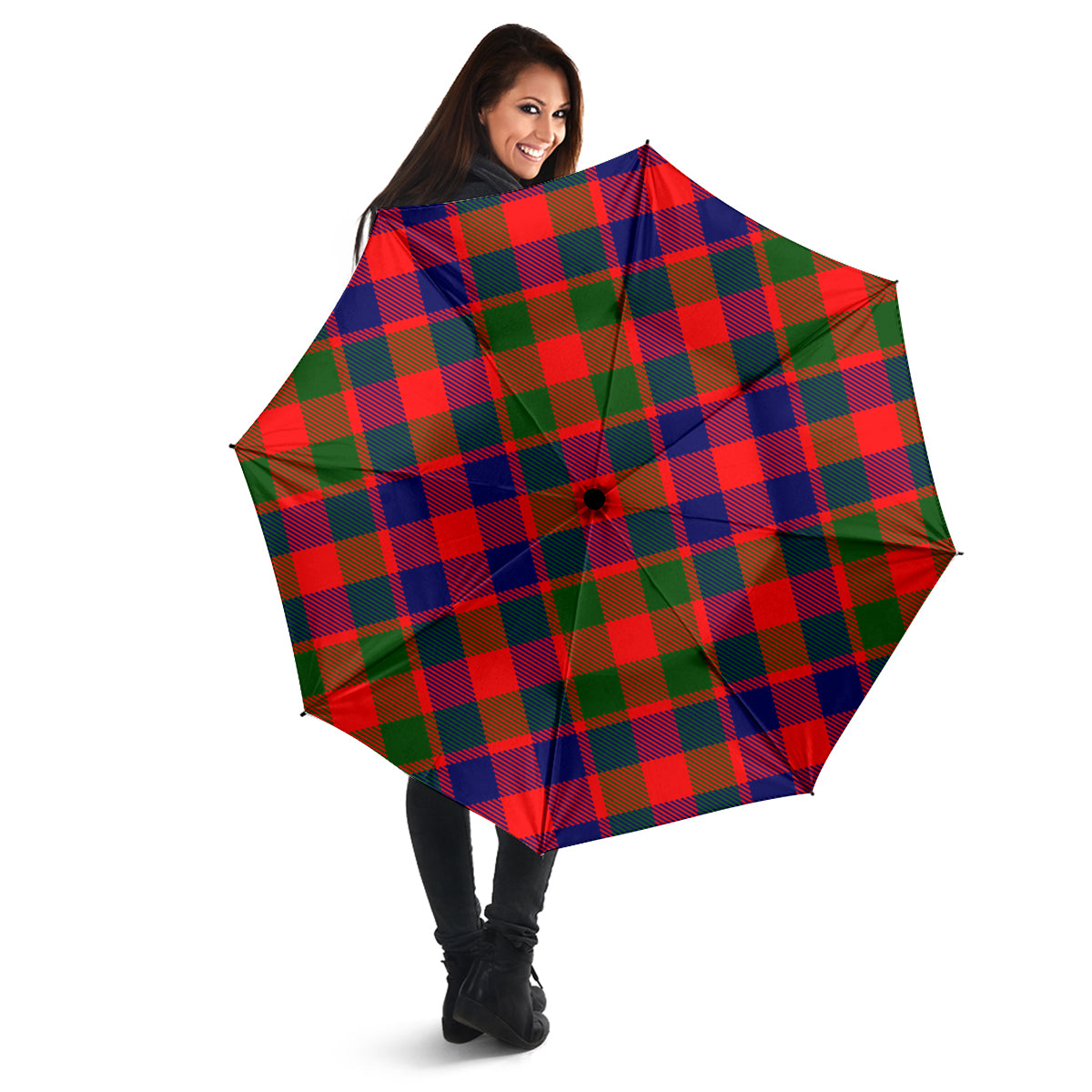 Gow of Skeoch Tartan Umbrella - Tartanvibesclothing