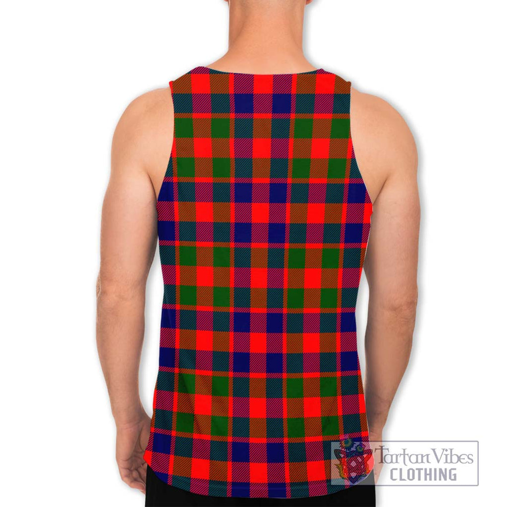 Gow of Skeoch Tartan Men's Tank Top with Family Crest DNA In Me Style - Tartanvibesclothing Shop