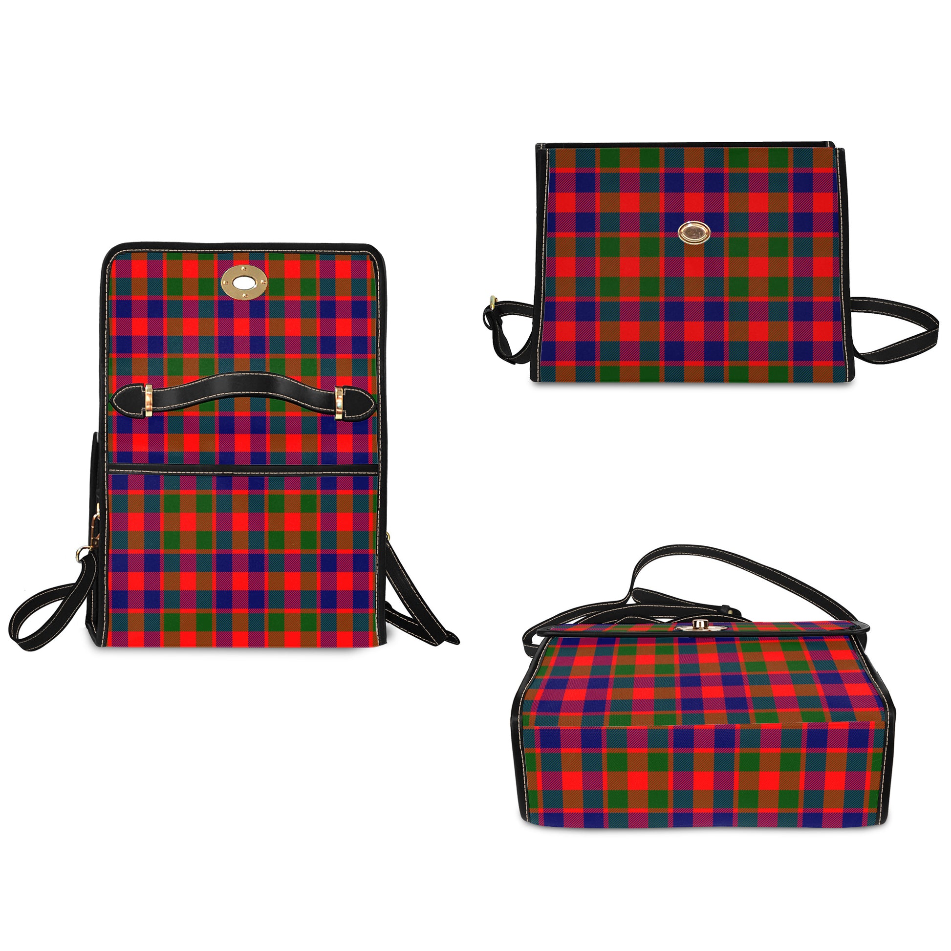 gow-of-skeoch-tartan-leather-strap-waterproof-canvas-bag